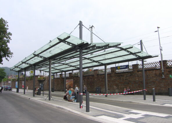 GSk Projekt Busbahnhofsüberdachung Andernach